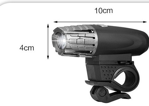 USB Rechargeable Bicycle Light Mountain Light White Light Front Light Strong Torch