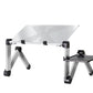 Laptop Table Stand With Adjustable Folding Ergonomic Design Stand