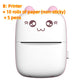 Mini Printer Portable Mini Bluetooth WiFi New Wrong Printer Mobile Phone Photo