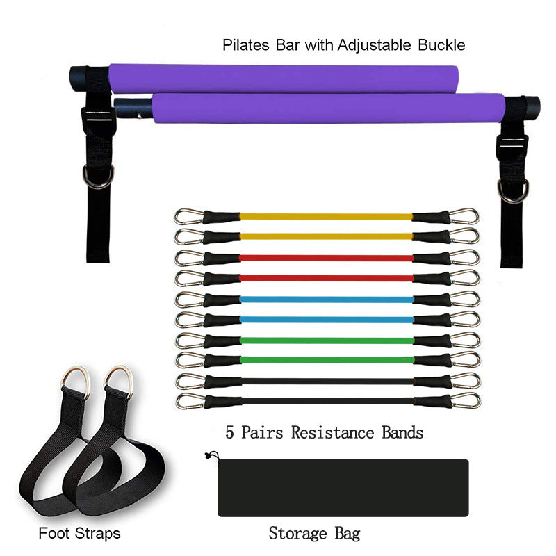 Bodybuilding Resistance Bands For Home Trainer Workout Equipment