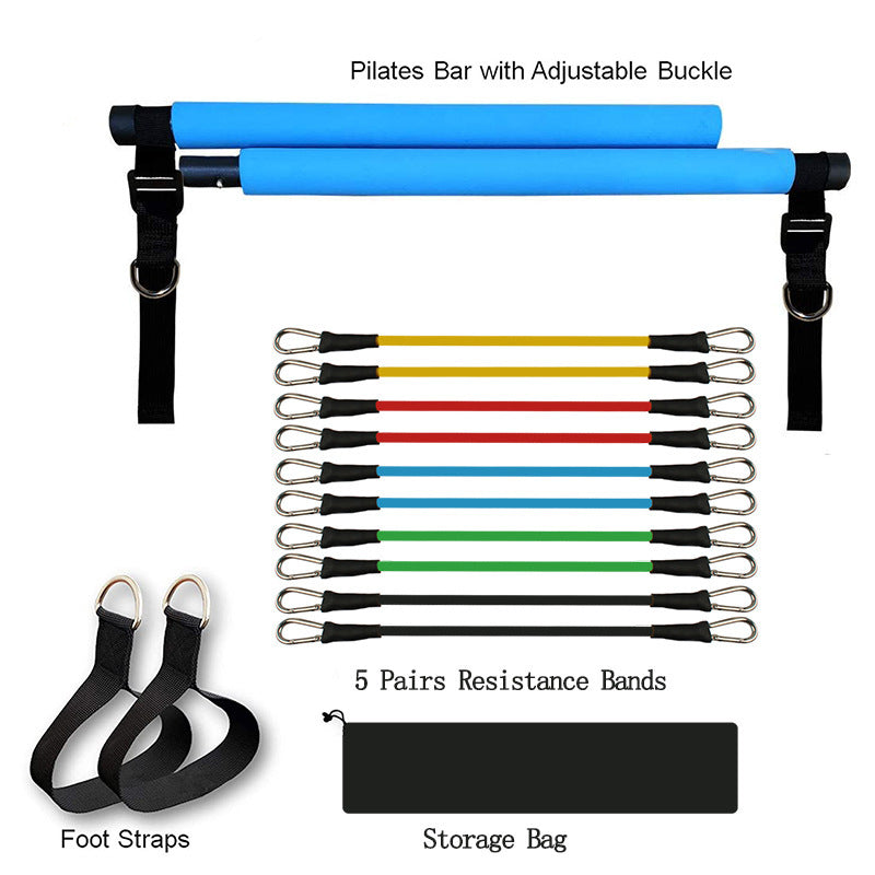 Bodybuilding Resistance Bands For Home Trainer Workout Equipment