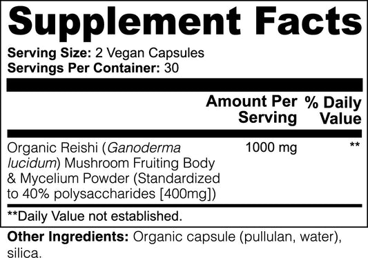 Premium Reishi Mushroom Immune